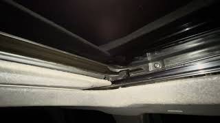 2012 F250 King Ranch Sunroof issue no pivoting slides back and forth [upl. by Eanat]