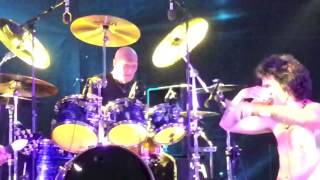 Chris Slade Live with FEAST  THUNDERSTRUCK  Grana AT Italy July 21st 2013 [upl. by Nehgaem381]