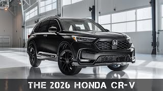 2026 Honda CRV The Future of Small SUVs Just Got Betterquot [upl. by Atiuqaj]