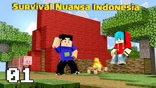 Petualangan Baru Survival Addon Nuansa Indonesia di MCPE [upl. by Gnuhc421]