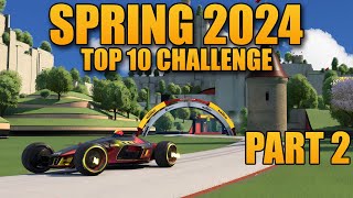 Trackmania Spring Top 10 Challenge FINAL [upl. by Azitram]