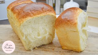 PAN BRIOCHE AL LATTE SOFFICISSIMO 🍞  Milk Bread con metodo Tang Zhong [upl. by Ynnus578]