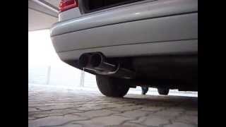 W210 E320 Magnaflow Exhaust Sound [upl. by Eilis393]