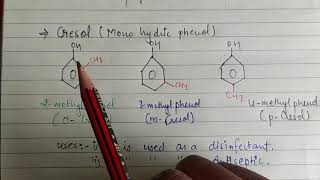 ocresol  mcresol pcresol structures  cresol uses   MrJambura [upl. by Jabin]