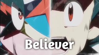 AshGreninja  Believer  AMV [upl. by Jillane680]