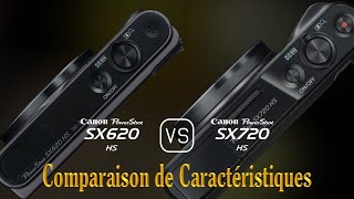 Canon PowerShot SX620 HS vs Canon PowerShot SX720 HS Une Comparaison de Caractéristiques [upl. by Tyson870]