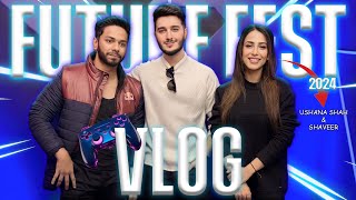 Arslan Ash vs Ushna Shah at Future Fest 2024 [upl. by Resee]