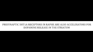 STAHLS  CH 5  PART 18  PRESYNAPTIC 5HT1A RECEPTORS psychiatrypharmacologypsychopharmacology [upl. by Merline]