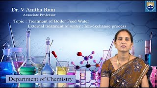 External treatment of water Ion exchange process by Dr V Anitha Rani [upl. by Nosrej]