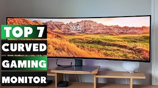 Upgrade Your Gaming Setup 7 Best Curved Monitors Unveiled [upl. by Kurt99]