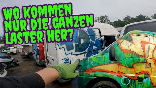 ABRISS aufm SCHROTTPLATZ  TOOM ON TOUR POLSKA Part 3  GRAFFITI Vlog 096 [upl. by Eceirtal]