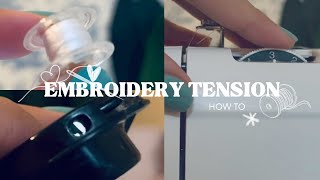 Embroidery Tension Explained [upl. by Angus574]