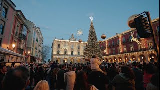 Encendido navideño GijónXixón 2024 [upl. by Ynomrah]