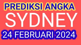 PREDIKSI ANGKA MAIN SDY HARI INI 24 FEBRUARI 2024 [upl. by Sapienza317]