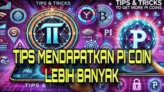 CARA MUDAH MENDAPATKAN PI COIN LEBIH BANYAK SETIAP HARI ❗❗❗ pi pinetwork picoin miningplatform [upl. by Castor]