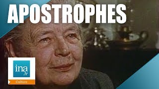 Apostrophes  Marguerite Yourcenar quotMémoires dHadrienquot  Archive INA [upl. by Nadnal]