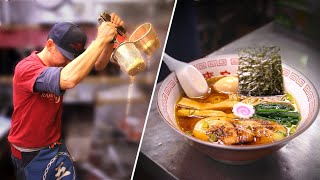 What It Takes to Make 400 Bowls of Ramen From Scratch • Tasty [upl. by Verdha]