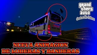 GTA SA  Probando Nuevas Animaciones De Loderas Y Banderas  Camiones De Culiacan 2017 [upl. by Lurie]