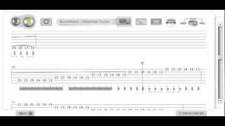 Buckethead Jordan Guitar Lesson Tab [upl. by Ariaes]