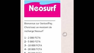 Achat code Neosurf via Sentoolpay [upl. by Enotna576]