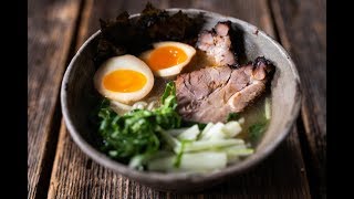 TONKOTSU RAMEN  jak zrobić  przepis UMAMI [upl. by Sirenay]