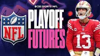 NFL Playoff Futures Picks to win AFC NFC and Super Bowl  CBS Sports [upl. by Bevers301]