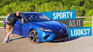 2018 Toyota Camry XSE As Sporty As It Looks [upl. by Dougy]