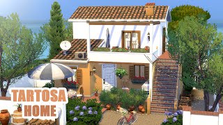 Tartosa Small Home  The Sims 4  My Wedding Stories  No CC  Speed Build [upl. by Lavern475]