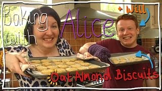 Oat Almond Biscuits  Baking with Alice [upl. by Seldan220]