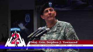 10th Mountain Division Change of Command [upl. by Lonnie747]