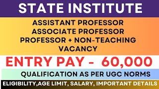 Permanent Faculty Recruitment Notification 2024 [upl. by Hola190]