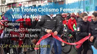 Ciclismo Femenino Noja Cat Elite  Sub23 Femenino [upl. by Nysa]