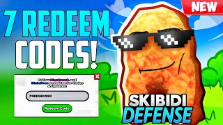 NEW ALL WORKING CODES FOR SKIBIDI TOWER DEFENSE ROBLOX SKIBIDI TOWER DEFENSE CODES [upl. by Ainoet]