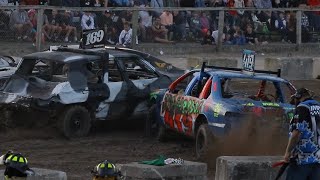 Mitchell Fair Demolition Derby 2024 Fullsize Oldschool V8 [upl. by Kopaz]