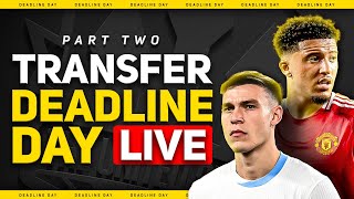 Sancho LEAVES UGARTE Official TRANSFER DEADLINE DAY LIVE with Mark Goldbridge [upl. by Boothman]