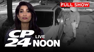 Canada among top 10 countries for stolen vehicles  CP24 Live at Noon for May 22 2024 [upl. by Nayb320]