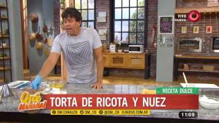 Receta dulce torta de ricota y nuez [upl. by Sedberry]