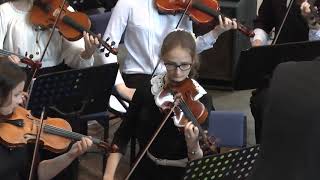 Oginski M Polonaise Farewell to My Homeland Огинский М Полонез  childrens orchestra [upl. by Ecnerwaled]