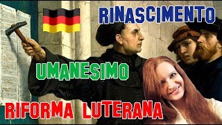 Letteratura Tedesca 4  Umanesimo Rinascimento e riforma Luterana [upl. by Nuahsad]