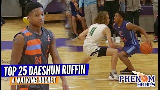 Is 59 Daeshun Ruffin the Countrys Best Sub6 BUCKET GETTER THEJohnWall 3 Game Raw Highlights [upl. by Goodson]