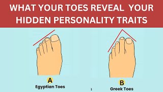 PERSONALITY TEST WHAT YOUR TOES REVEAL YOUR HIDDEN PERSONALITY [upl. by Irrep]