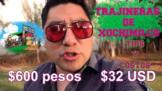 🛶 TIPS Y COSTOS para ir a las TRAJINERAS de XOCHIMILCO 2023 Para que no te piquen los ojos👍🏽🤫 🤫🎉🎊 [upl. by Kovacev]