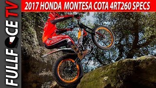 2017 Honda Montesa Cota 4RT260 Review [upl. by Goines743]