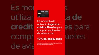 💳 ✈️ Beneficio exclusivo para socios con tarjeta de crédito lifemiles [upl. by Briny334]