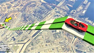 سباق سيارة تيجون منحدر الاسطوري 🐸 GTA 5  Lampadati Tigon Race Legendary Ramp [upl. by Pudens]