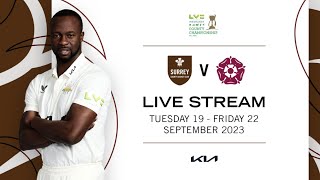 LIVE  Surrey v Northamptonshire – LV County Championship – Day 4 [upl. by Frederiksen]