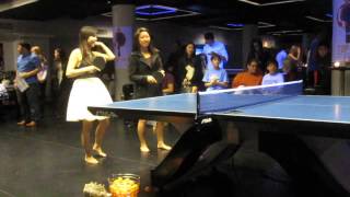 Ariel Hsing amp Lily Zhang playing at Spin Club [upl. by Everest410]