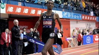 Millrose games mile 2019 World Record [upl. by Einnok]