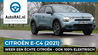 Citroën eC4 2021  Met magische tabletlade  REVIEW  AutoRAI TV [upl. by Neladgam]