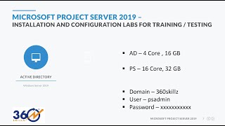 Microsoft Project Server 2019  Installation and Initial Configuration [upl. by Mialliw]